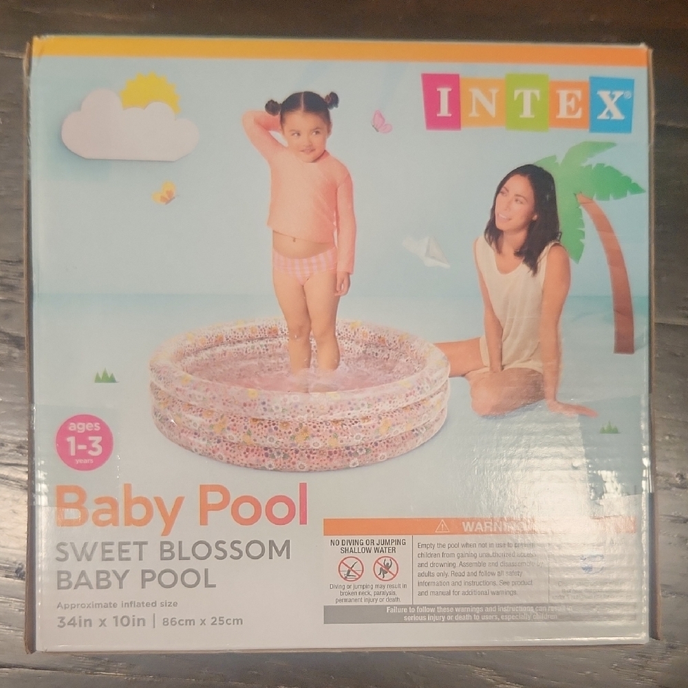Intex Sweet Blossom Baby Pool